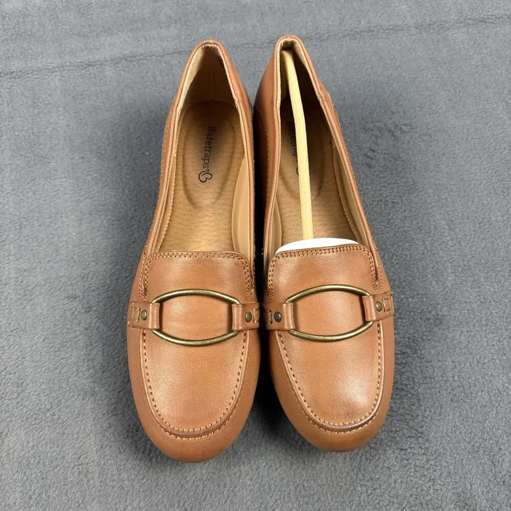 Baretraps Kellye Women's Snakeskin Print Slip-On Loafer Flats Size 8m